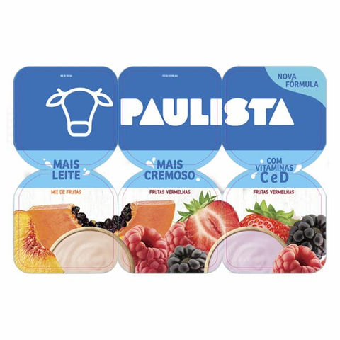 IOGURTE PAULISTA POLPA FESTIVAL FRUTAS 510g