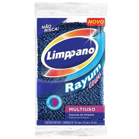 ESPONJA LIMPPANO MULTIUSO RAYUM COLORS C/1