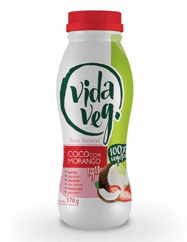 IOGURTE VIDA VEG COCO MORANGO 170g
