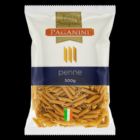 MACARRÃO PAGANINI SEMOLA PENNE INTEGRAL 500g