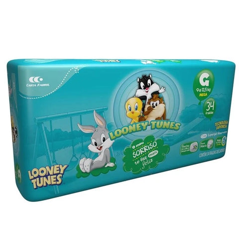 FRALDA LOONEY TUNES MEGA g C/38