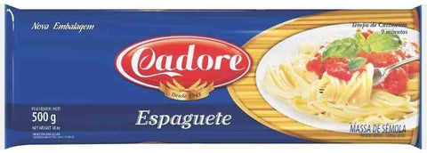 MACARRAO CADORE SEMOLA ESPAGUETE 8 1kg