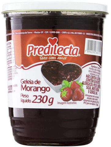 GELEIA PREDILECTA 230G MORANGO