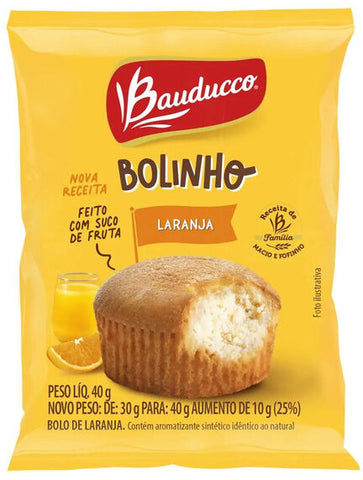 BOLINHO BAUDUCCO 40G LARANJA
