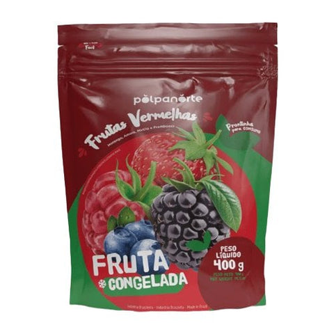 FRUTA CONGELADA POLPA NORTE MIX FRUTAS VERM 400g