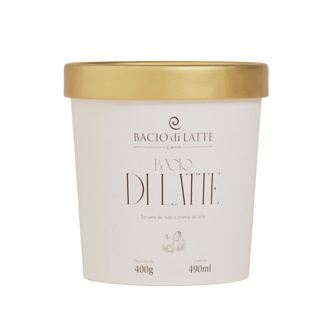 SORVETE BACIO DI LATTE POTE 490ML