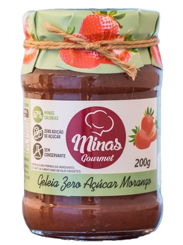 CONFITURE MINAS GOURMET MORANGO 200g