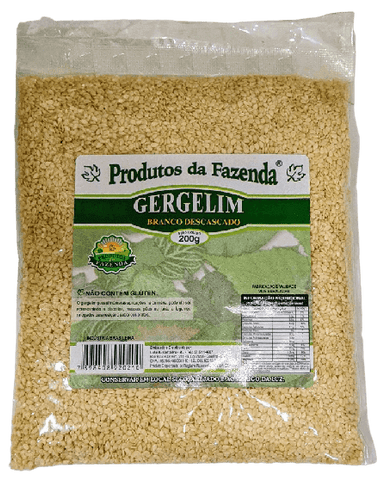 GERGILIM NUTRIMAIS BRANCO 200g