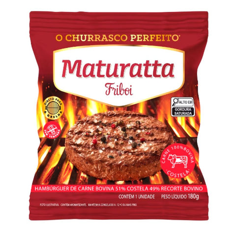 HAMBURGUER MATURATTA FRIBOI COSTELA 180g