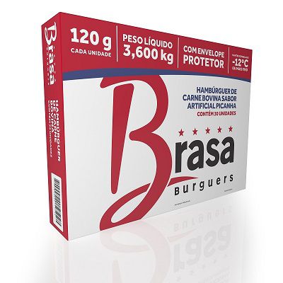 HAMBURGUER BRASA BOVINO PICANHA 120g