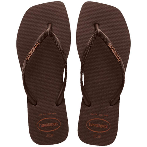 HAVAIANAS SLIM SQUARE LOGO POP UP CAFE 35/36