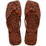 HAVAIANAS SLIM SQUARE VELVET FERRUGEM 37/38
