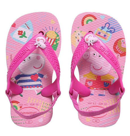 HAVAIANAS NEW BABY PEPA ROSA FLUX 20