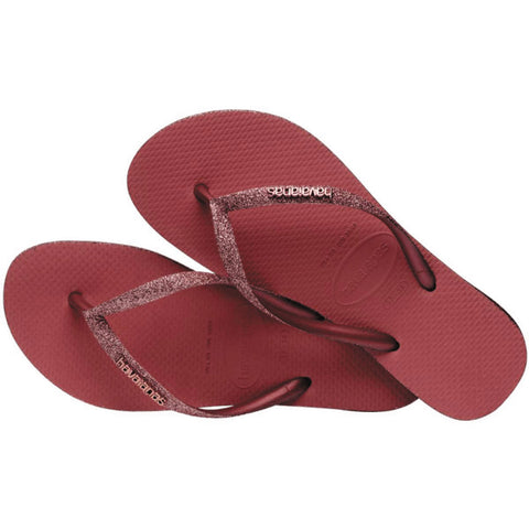 HAVAIANAS SLIM SPARKLE PAU BRASIL 39/40