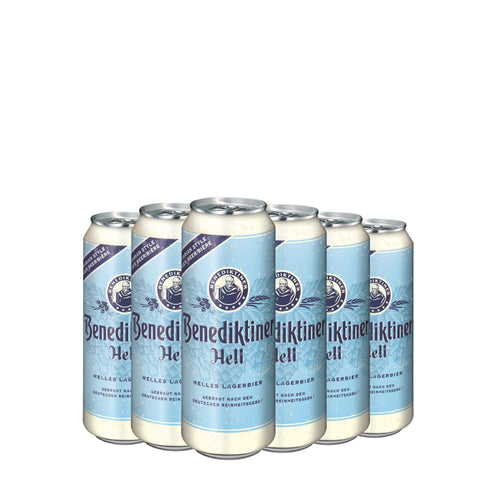 CERVEJA BENEDIKTINER ORIGINAL HELL LT 500 ml