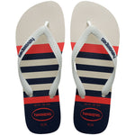 HAVAIANAS TOP NAUTICAL BRANCO/ BRANCO MARINHO 43/44