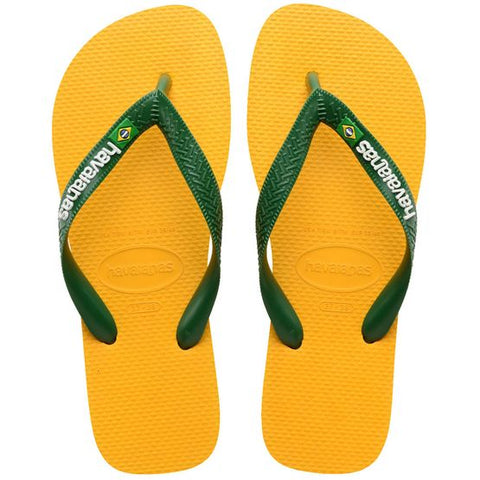 HAVAIANAS BRASIL LOGO AMARELO POP 31/32
