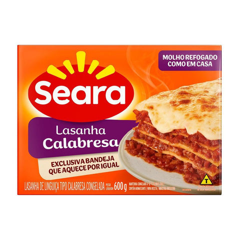 LASANHA SEARA CALABRESA 600g