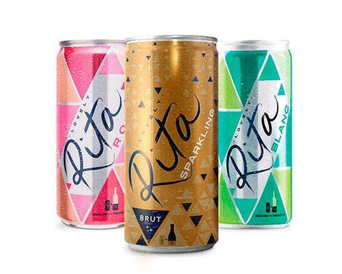 VINHO RITA SPARKLING BRUT BRANCO LATA 250ml