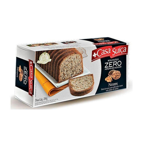 BOLO CASA SUICA ZERO NOZES 280g