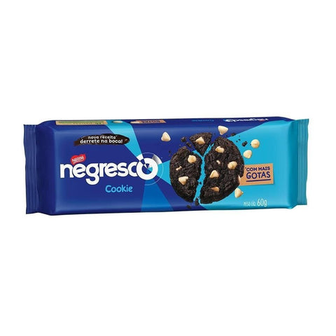 BISCOITO NESTLE COOKIES 52G NEGRESCO GOTAS BAUNILHA