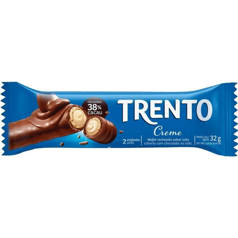 CHOCOLATE TRENTO WAFER 32g CREME 38% CACAU