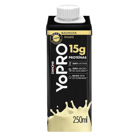 BEBIDA LACTEA DANONE YOPRO 15g  250ml BAUNILHA