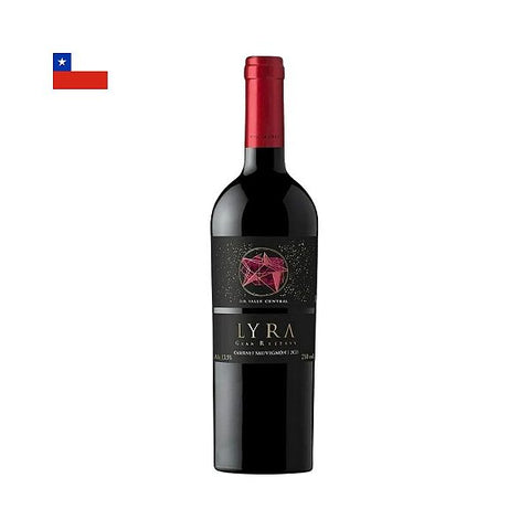 VINHO LYRA GRAN RESERVA CABERNET SAUVIGNON 750ml