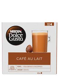 CAPSULA DOLCE GUSTO SABORES C/10 CAFE LAIT 100G
