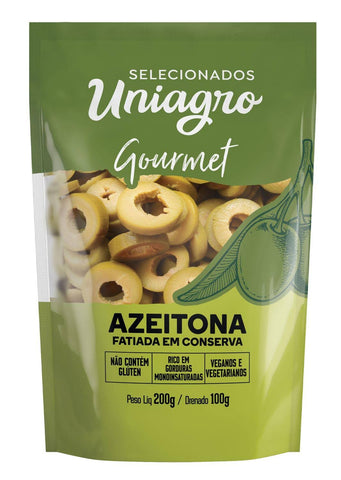 AZEITONA UNIAGRO FATIADA SH 100g