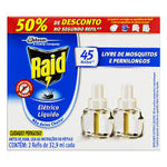 REPELENTE RAID ELET C2 RF 32,9ML25% 45 NOITES