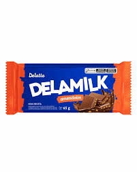 CHOCOLATE DELAMILLK 65G AMENDOIM