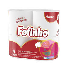 PAPEL HIGIENICO FOFINHO FD 30M C/4 NEUTRO
