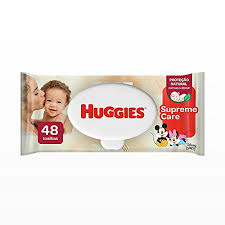 TOALHA UMED HUGGIES SUP CARE C/48