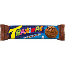 BISCOITO TRAKINAS RECH 126g CHOCOLATE