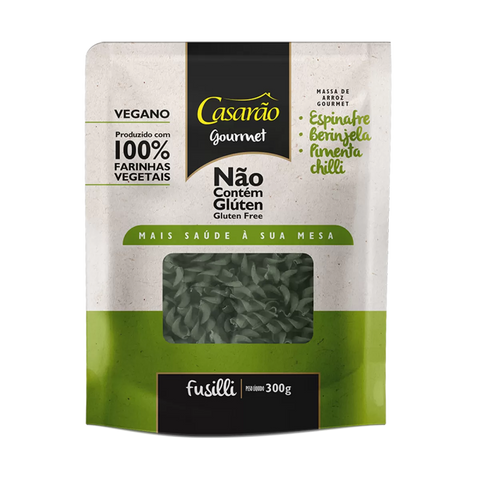 MACARRAO CASARAO FUSILLI GOURMET 300G ESP BERIN CHI