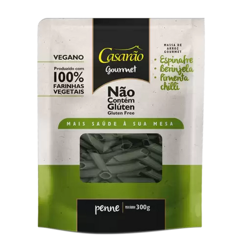 MACARRAO CASARAO PENNE GOURMET 300G ESP BER CHI