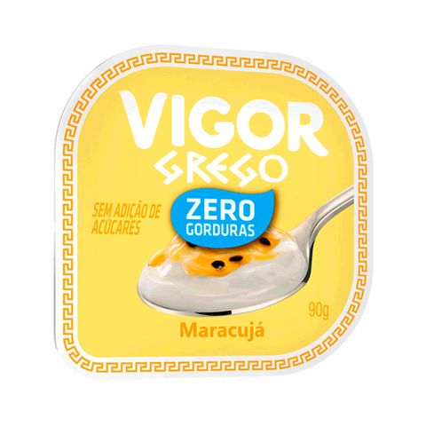 IOGURTE VIGOR GREGO ZERO MARACUJA 90g