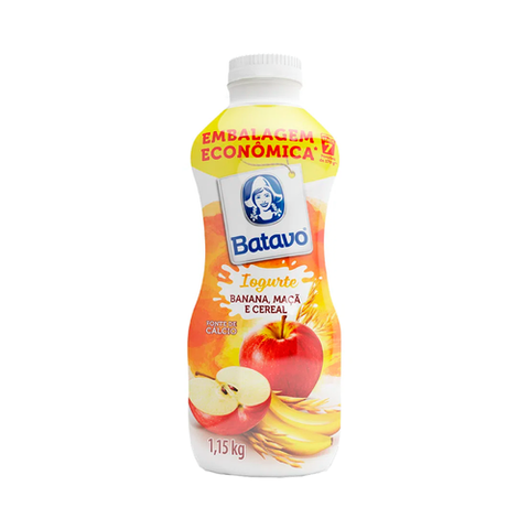 IOGURTE BATAVO BANANA/MACA/CEREAL 1,15kg
