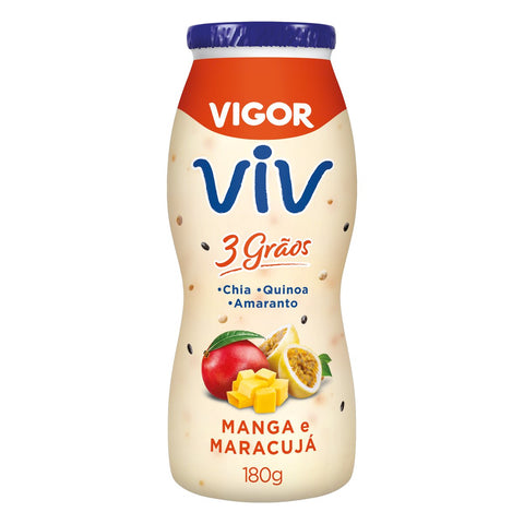IOGURTE VIGOR 3 GRAOS MANGA MARACUJA 180g
