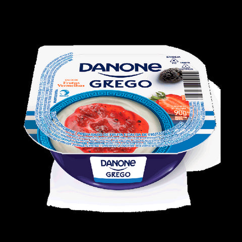 IOGURTE DANONE GREGO FRUTAS VERM 90g
