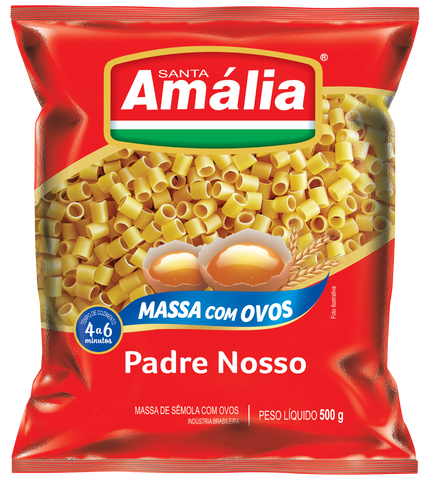 MACARRAO STA AMALIA OVOS 500g PADRE NOSSO