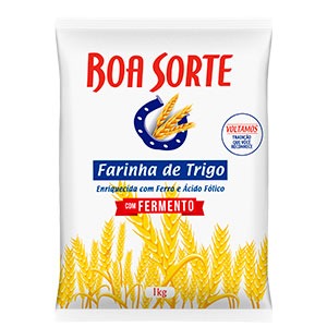 FARINHA TRIGO BOA SORTE C/ FERMENTO