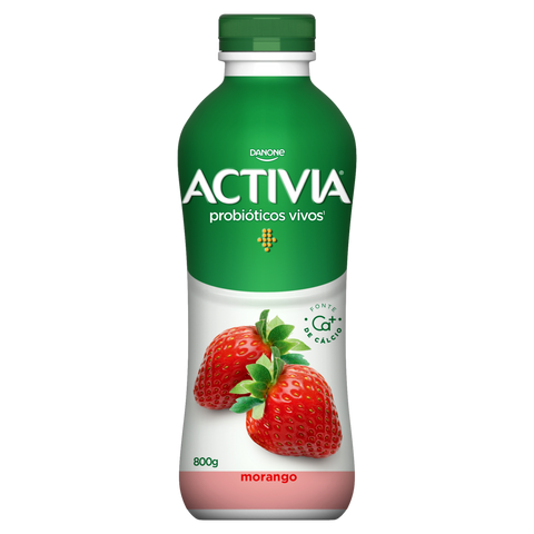 IOGURTE DANONE ACTIVIA MORANGO LV800g PG750G