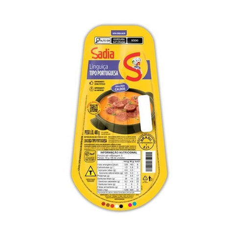 LINGUIÇA SADIA PORTUGUESA 400g
