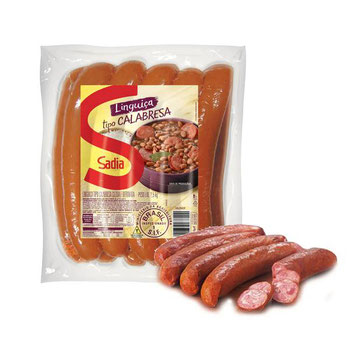 LINGUIÇA STA EDWIGES BACON 400G
