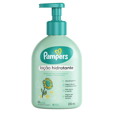 HIDRATANTE LOCAO PAMPERS GIRASSOL 200ML