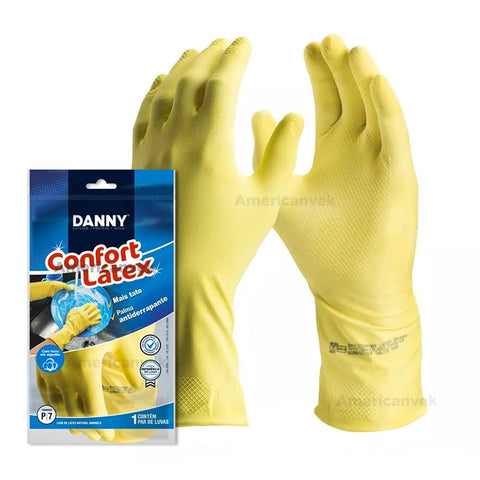 LUVAS DANNY COMFORT LATEX C/1 PAR P