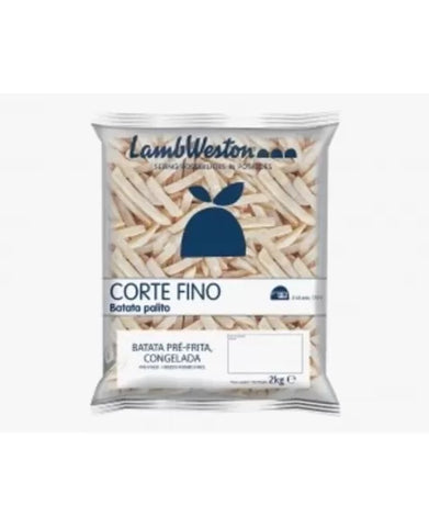 BATATA PRE FRITA LAMBWESTON CORTE FINO 7MM 2kg