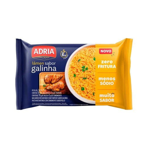 MACARRAO INST ADRIA 75G GALINHA